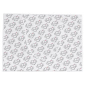 Cleveland Ohio Liebe Große Geschenktüte (Rückseite)