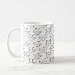 Cleveland Ohio Liebe Kaffeetasse