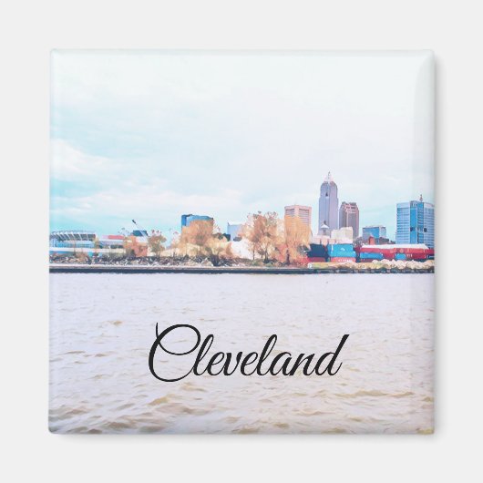 Cleveland Ohio Magnet (Vorne)