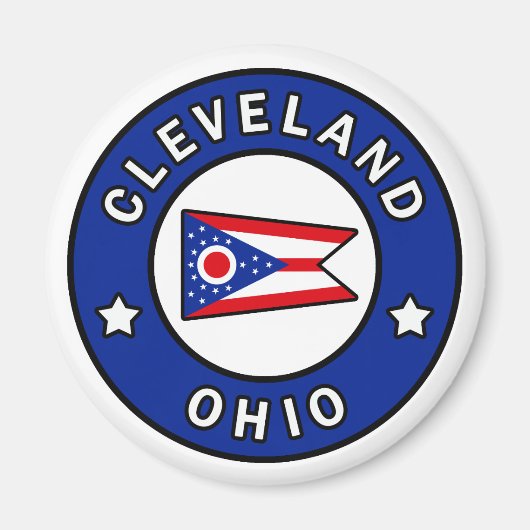 Cleveland Ohio Magnet (Vorne)
