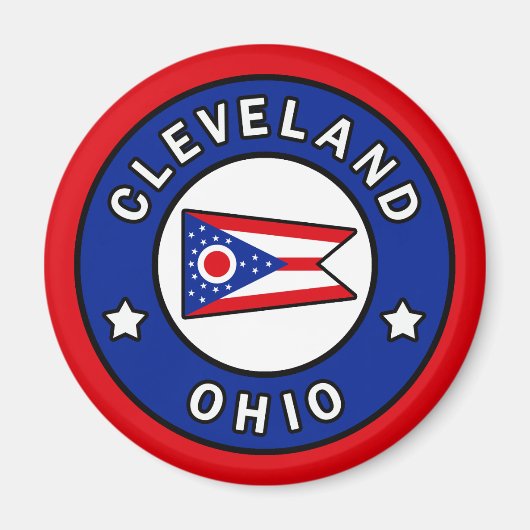 Cleveland Ohio Magnet (Vorne)