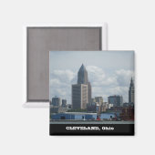 CLEVELAND OHIO-Magnet Magnet (Vorderseite/Rückseite)