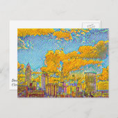 Cleveland Ohio Mosaic Postcard Postkarte (Vorne/Hinten)