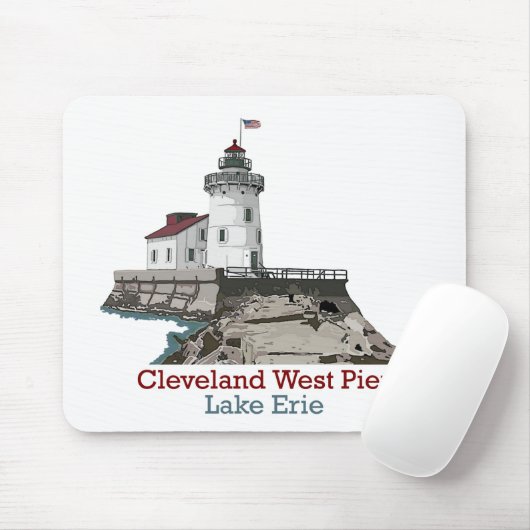 Cleveland Ohio Mousepad (Mit Mouse)