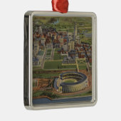 Cleveland, Ohio - Municipal Silbernes Ornament (Rechts)