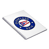 Cleveland Ohio Notizblock (Rechte Seite)