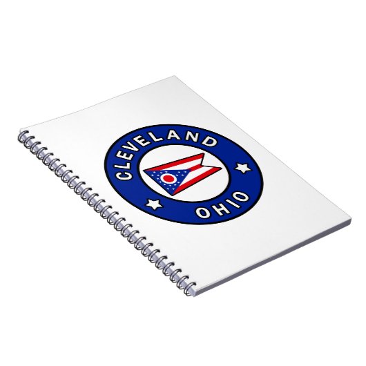 Cleveland Ohio Notizblock (Rechte Seite)