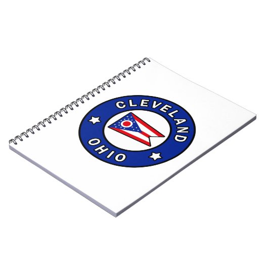 Cleveland Ohio Notizblock (Linke Seite)