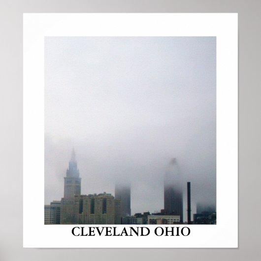 CLEVELAND, OHIO-Plakat Poster (Vorne)