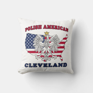 Cleveland Ohio Polish Eagle Kissen