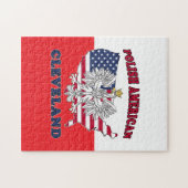Cleveland Ohio Polish Eagle Puzzle (Horizontal)