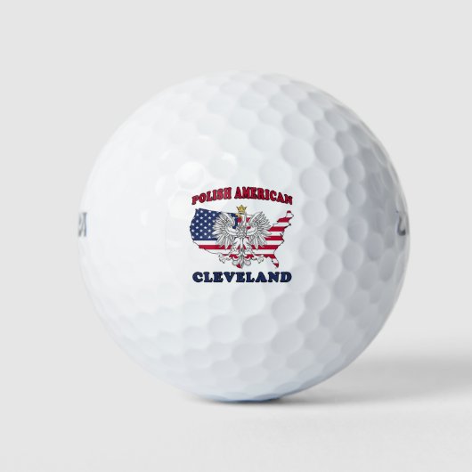 Cleveland Ohio Polish Golfball (Vorderseite)