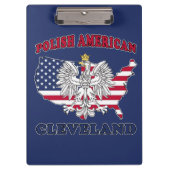 Cleveland Ohio Polish Klemmbrett (Vorderseite)