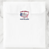 Cleveland Ohio Polish Runder Aufkleber (Tasche)
