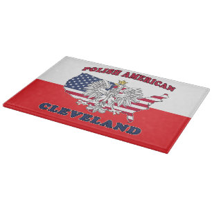 Cleveland Ohio Polish Schneidebrett