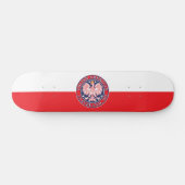 Cleveland Ohio Polish Skateboard (Horizontal)