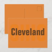 Cleveland, Ohio Postcard Postkarte (Vorne/Hinten)