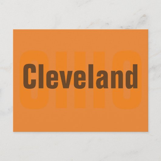 Cleveland, Ohio Postcard Postkarte (Vorderseite)