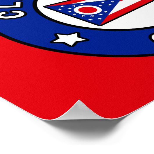 Cleveland Ohio Poster (Ecke)