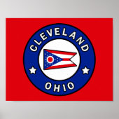 Cleveland Ohio Poster (Vorne)