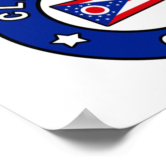 Cleveland Ohio Poster (Ecke)