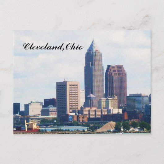 CLEVELAND, OHIO Postkarte (Vorderseite)