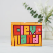 Cleveland, Ohio Postkarte (Stehend Vorderseite)