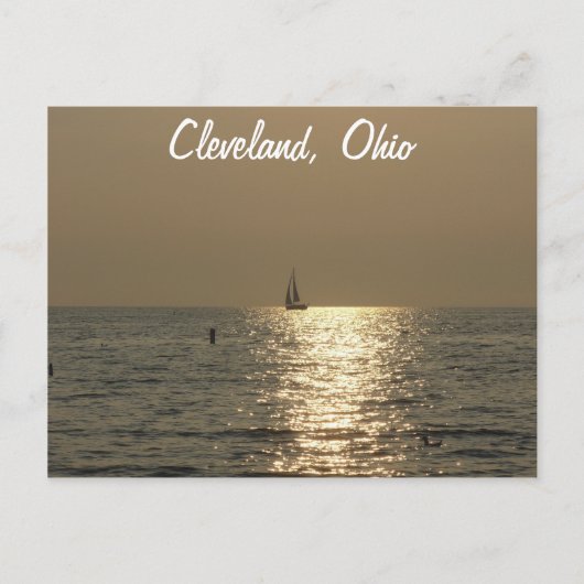 Cleveland, Ohio Postkarte (Vorderseite)