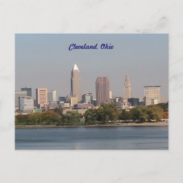 Cleveland Ohio, Postkarte am Lakefront