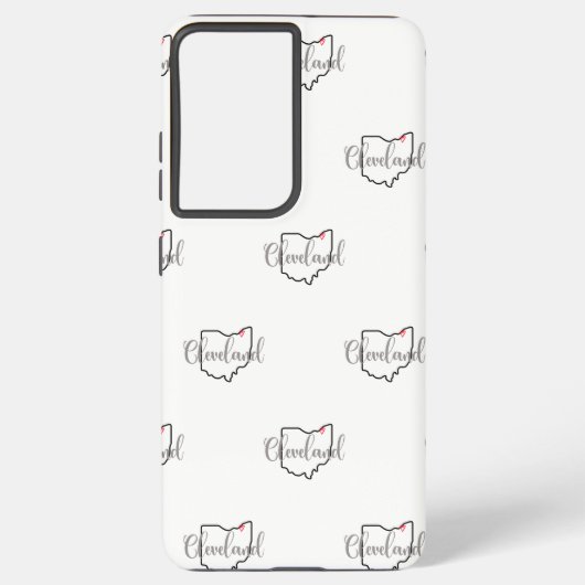 Cleveland Ohio Samsung Galaxy Hülle (Rückseite)