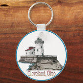 Cleveland Ohio Schlüsselanhänger (Vorderseite)