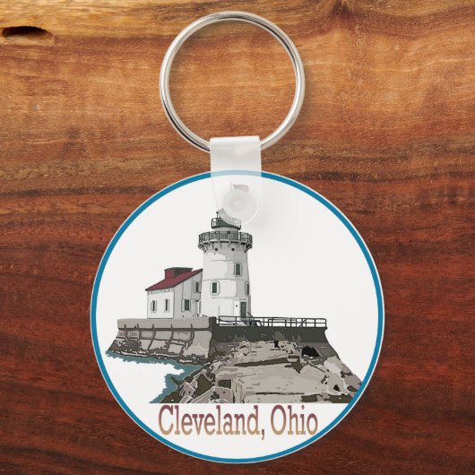 Cleveland Ohio Schlüsselanhänger (Vorderseite)