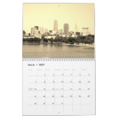 Cleveland Ohio Sepia-Kalender Kalender (Mär 2027)