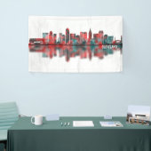 Cleveland Ohio Skyline Banner (Messeveranstaltung)