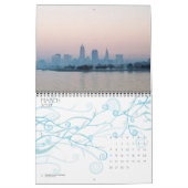 Cleveland Ohio Skyline Calendar Kalender (Mär 2027)