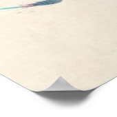 Cleveland Ohio Skyline Cityscape Poster (Ecke)