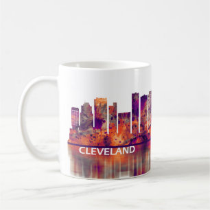 Cleveland Ohio Skyline Kaffeetasse