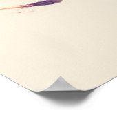 Cleveland Ohio Skyline Poster (Ecke)