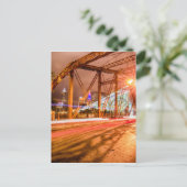 cleveland ohio skyline postkarte (Stehend Vorderseite)