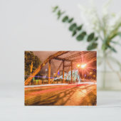 cleveland ohio skyline postkarte (Stehend Vorderseite)
