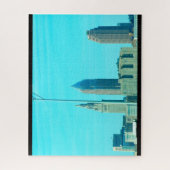 CLEVELAND OHIO SKYLINE PUZZLE (Vertikal)