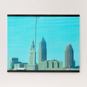CLEVELAND OHIO SKYLINE PUZZLE