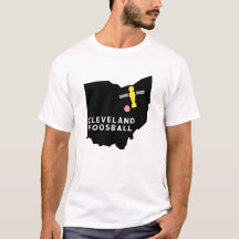 Cleveland Ohio Staat Foosball - OG T - Shirt