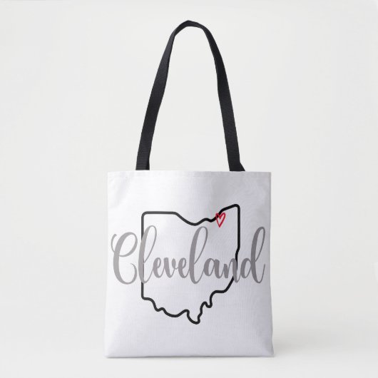 Cleveland Ohio Tasse Tasche (Vorderseite)