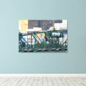 Cleveland Ohio TKO Wrapped Canvas Print Leinwanddruck (Insitu (Holzboden))