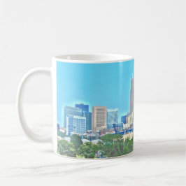 Cleveland, Ohio Umgriffsskyline-Tasse Kaffeetasse