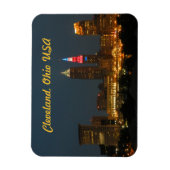 Cleveland, Ohio USA Foto Magnet (Vertikal)