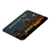 Cleveland, Ohio USA Foto Magnet (Linke Seite)