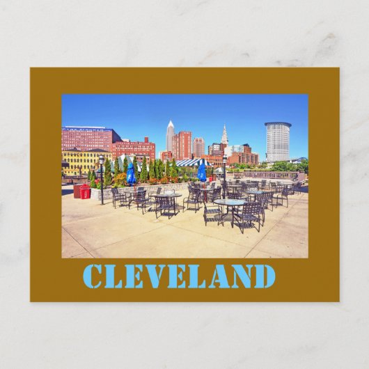 Cleveland, Ohio, USA Postkarte (Vorderseite)
