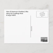 Cleveland, Ohio, USA Postkarte (Rückseite)